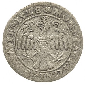 trojak 1528, Kraków, głowa orła w lewo, Iger K.28.2 (R5...