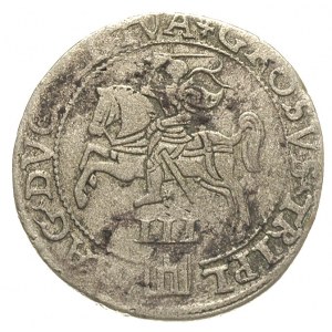 trojak 1562, Wilno, Aw: Popiersie w koronie i napis, Rw...