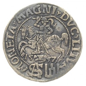grosz na stopę polską 1547, Wilno, odmiana z małą głową...