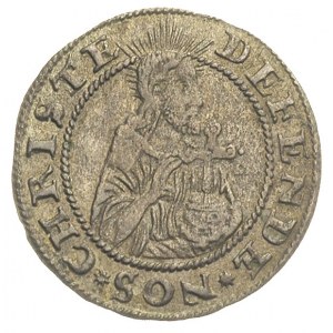 grosz oblężniczy 1577, Gdańsk,  moneta \bez kawki\ wyb...