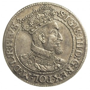 ort 1619, Gdańsk, moneta rzadko spotykana w tak ładnym ...