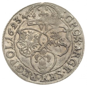 szóstak 1623, Kraków, pełna data w otoku, bardzo ładny,...