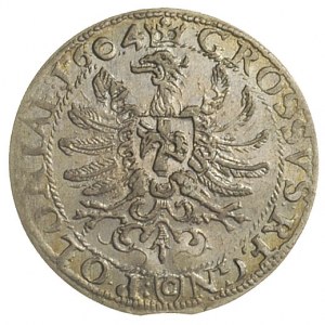 grosz 1604, Kraków, odmiana z literą C pod Orłem, T. 6,...