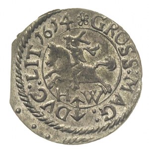 grosz 1614, Wilno, Ivanauskas 3SV123-27, T. 8, moneta z...