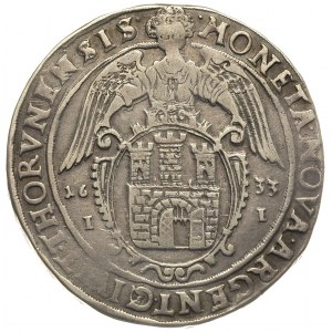 talar 1633, Toruń, 28.18 g, Dav. 4374, T. 10, delikatna...