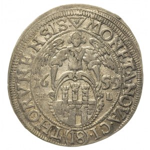 ort 1655, Toruń, T. 2, rzadkość, gdyż moneta wybita jes...