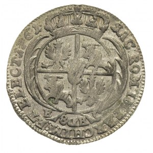  dwuzłotówka (8 groszy) 1761, Lipsk, \efraimek,  Olding...