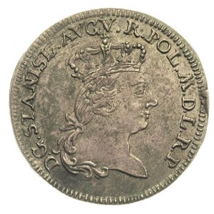 szóstak 1765, Toruń, odmiana napisu STANISL AVGV, Plage...