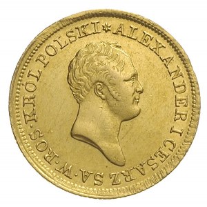50 złotych 1822, Warszawa, złoto 9.77 g, Plage 7, Bitki...