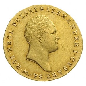 25 złotych 1817, Warszawa, złoto 4,87 g, Plage 11, Bitk...