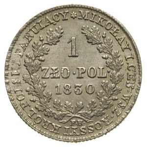 1 złoty 1830, Warszawa, Plage 73, Bitkin 999, egzemplar...