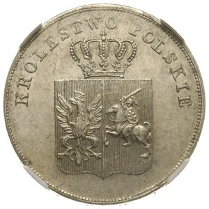 5 złotych 1831, Warszawa, Plage 272, moneta w pudełku N...