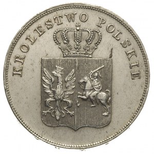 5 złotych 1831, Warszawa, Plage 272, minimalnie justowa...