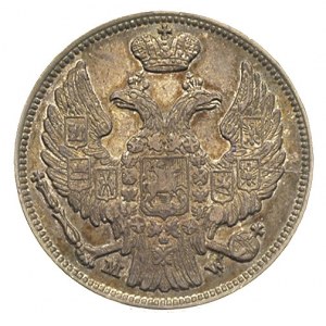 15 kopiejek = 1 złoty 1838, Warszawa, Plage 410, Bitkin...