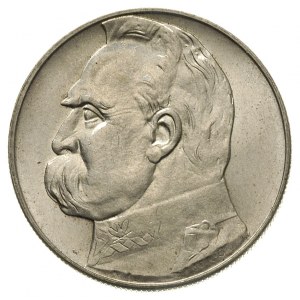 10 złotych 1938, Warszawa, Józef Piłsudski, Parchimowic...