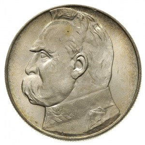 10 złotych 1939, Warszawa, Józef Piłsudski, Parchimowic...