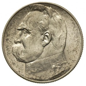 5 złotych 1938, Warszawa, Józef Piłsudski, Parchimowicz...