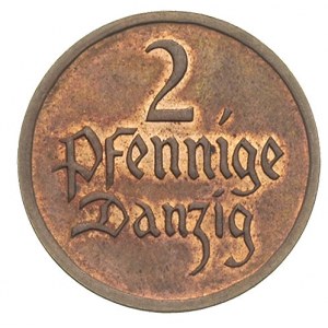 2 fenigi 1923, Berlin, Parchimowicz 54.d, moneta wybita...