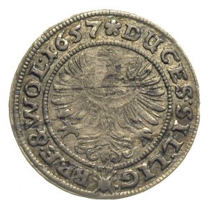 3 krajcary 1657, Brzeg, FuS 1761, patyna