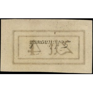 4 złote polskie 4.09.1794, seria 1-Y, z odwróconym faks...