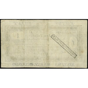 1 talar 1.12.1810, podpis komisarza S. Ossoliński, na s...