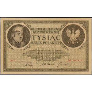 1.000 marek polskich 17.05.1919, seria A, fałszerstwo z...