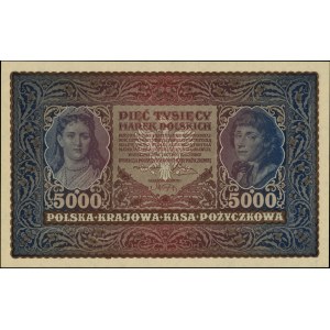5.000 marek polskich 7.02.1920, II Serja AN, Miłczak 31...