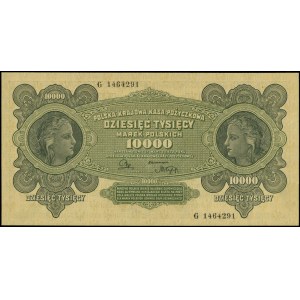 10.000 marek polskich 11.03.1922, seria G, Miłczak 32, ...
