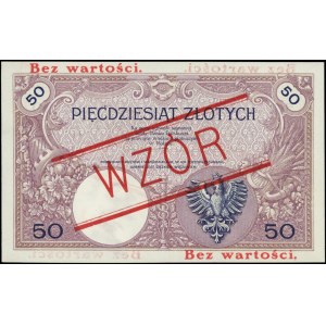 50 złotych 28.02.1919, seria A.26 092826, WZÓR, Miłczak...