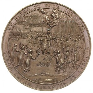 Władysław IV Waza, medal sygnowany S.D. (Sebastian Dadl...
