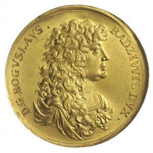 Bogusław Radziwił, medal (dwudukat), poświęcony księciu...