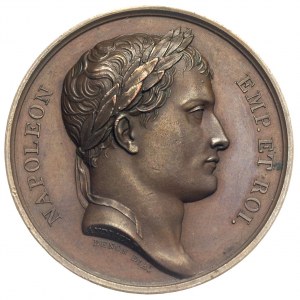 Napoleon Bonaparte, medal autorstwa Denon’a i George’a ...