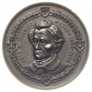 medal sygnowany F. Wojtych Kraków wybity w 1890 roku up...