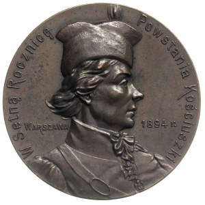 Tadeusz Kościuszko, medal na 100- Rocznicę Powstania Ko...