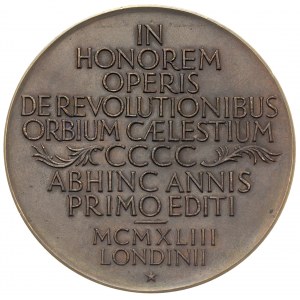 Mikołaj Kopernik, medal autorstwa Wojciecha Jastrzębows...