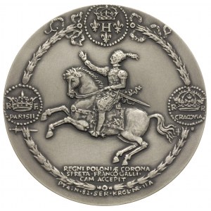 medal z królewskiej serii wydanej przez PTAiN -1982 r.,...