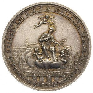 medal sygnowany I LANG INV F wybity w 1829 r.w setną ro...