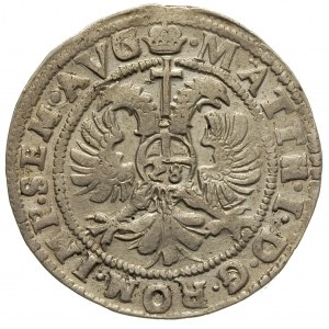 28 stuberów (floren) 1618, odmiana z datą nad koroną, D...