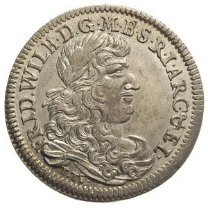1/3 talara 1671 / TT, Królewiec, v. Schrötter 664, Neum...