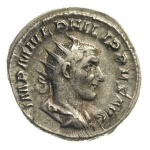 antoninian 244-247, Rzym, Aw: Popiersie w prawo, Rw: Fi...