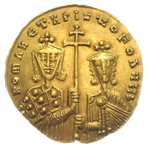 solidus 921-931, Konstantynopol, Aw: Chrystus na tronie...