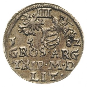 trojak 1582, Wilno, Iger V.82.1.b (R), Ivanauskas 4SB36...