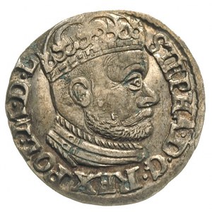 trojak 1583, Olkusz, duża głowa króla, Iger O.83.3.f (R...
