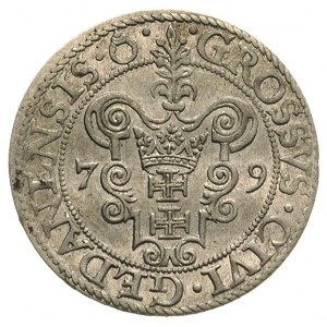grosz 1579, Gdańsk, bardzo ładny