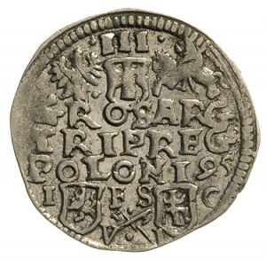 trojak 1595, Bydgoszcz, awers Iger B.95.2.c, rewers Ige...