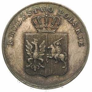5 złotych 1831, Warszawa, Plage 272, bardzo ładnie zach...