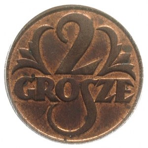 2 grosze 1928, Warszawa, Parchimowicz 102.d, moneta w p...