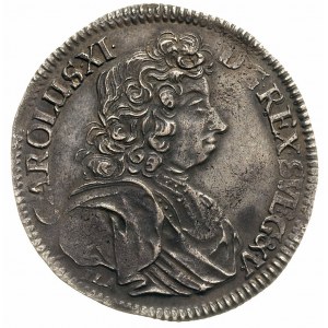 2/3 talara (gulden) 1690, Szczecin. napis CAROLUS XI - ...