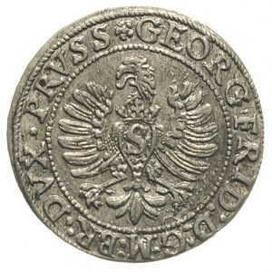 grosz 1596, Królewiec, Bahr. 1308, Neumann 58, rzadki