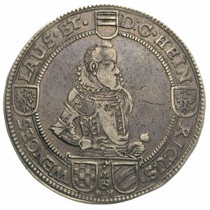 talar 1620, Oleśnica, Aw: Popiersie Henryka Wacława i n...